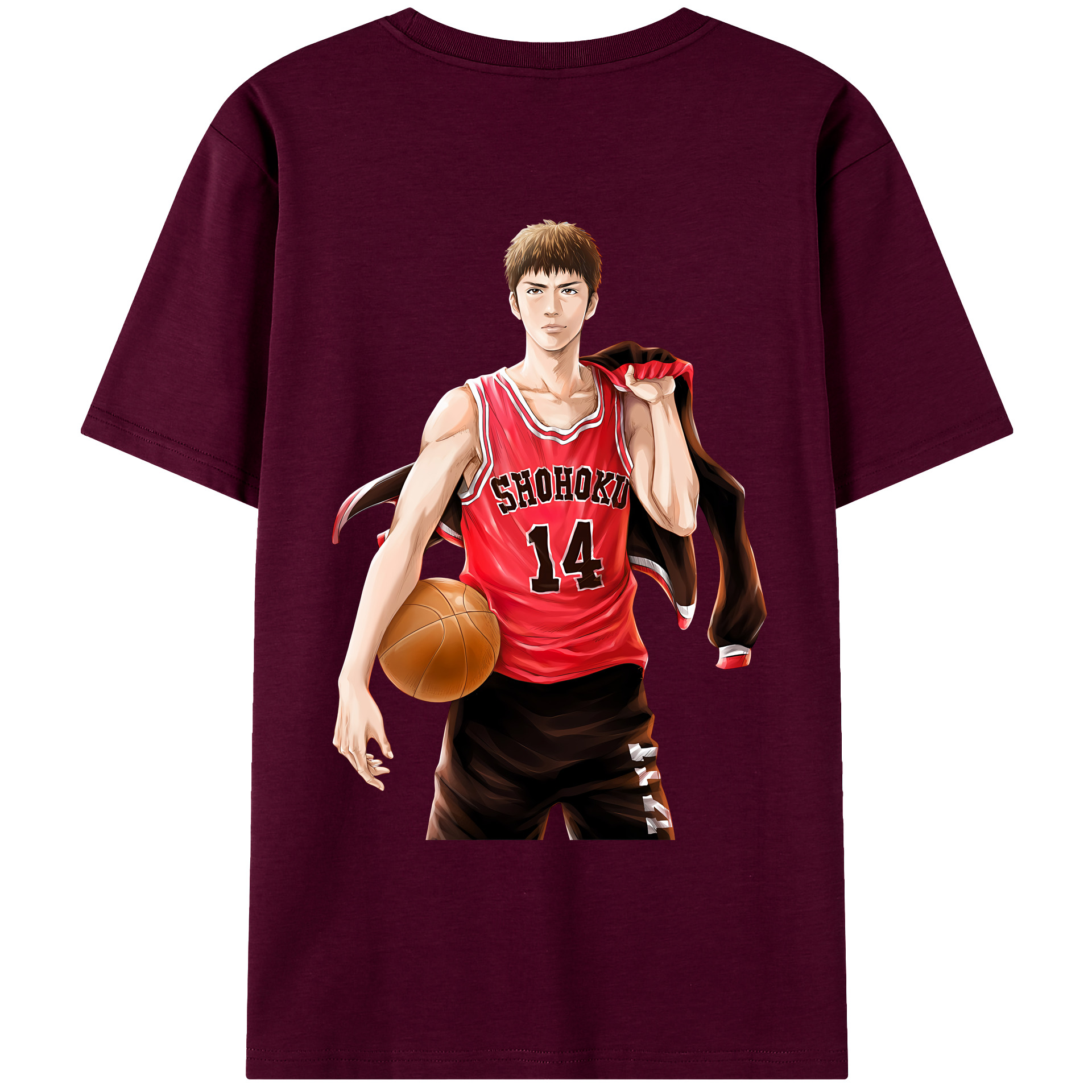 （画像用） SLAM DUNK／スラムダンク レディース半袖Tシャツ(バックプリント)